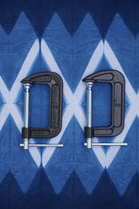 Set of Two 3” C-clamps
