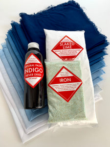 Indigo Vat Ingredients: Indigo Iron Lime